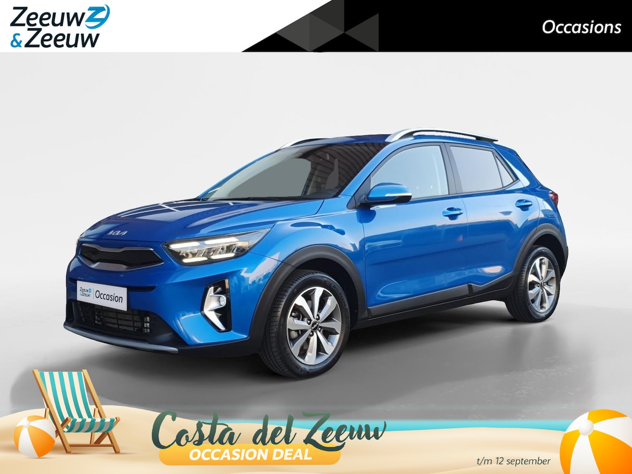 Kia Stonic - 1.0 T-GDi MHEV DynamicPlusLine Navi | Stoel en stuurverwarming | Camera | Keyless met star - AutoWereld.nl