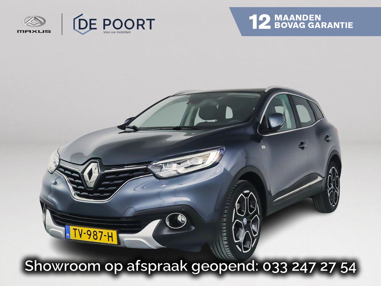 Renault Kadjar - 1.2 TCe Bose | Panoramadak | Stoelverwarming | Parkeercamera | Cruise control - AutoWereld.nl