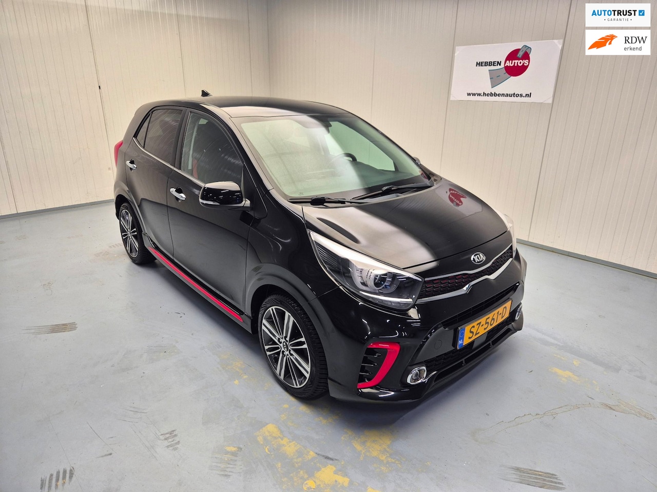 Kia Picanto - 1.0 T-GDI GT-Line Navi/Carplay Camera Ecc Cruise Leer Alu Velgen - AutoWereld.nl