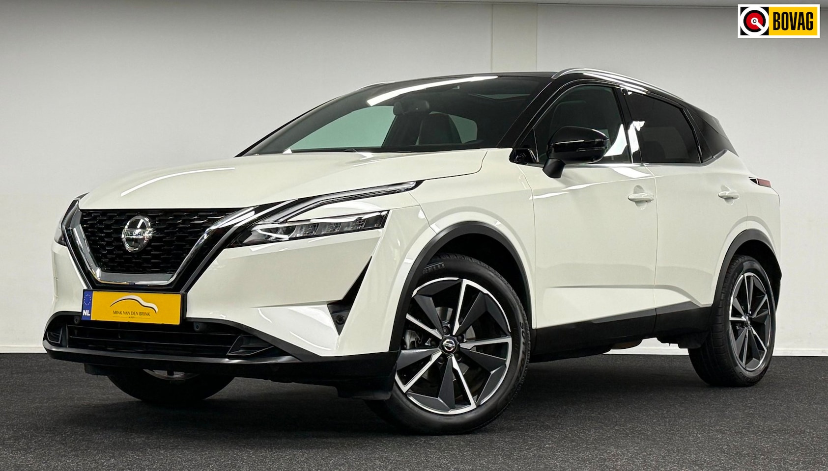 Nissan Qashqai - 1.3 MHEV Xtronic Tekna*Panodak*Adaptive*360Camera*19''*Navi*Carplay* - AutoWereld.nl