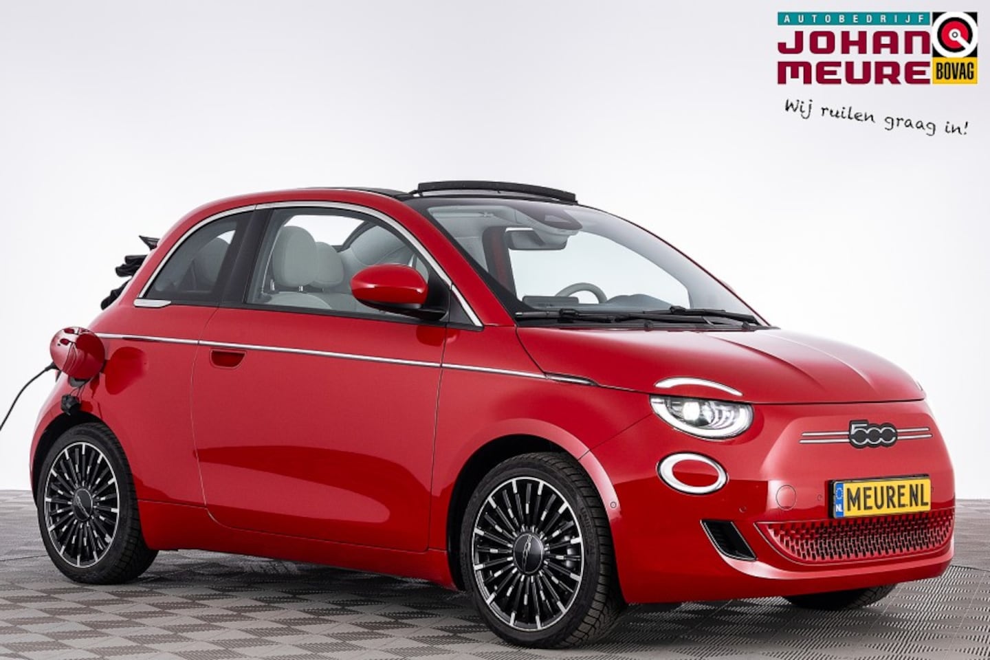 Fiat 500e - CABRIO 42kWh La Prima | SOH: 97,65% | - AutoWereld.nl