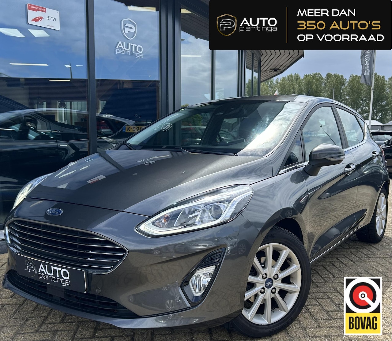 Ford Fiesta - 1.0 EcoBoost Titanium 101PK | 1e Eigenaar! | Dealeronderhouden | NL AUTO | AUTOMAAT | Trek - AutoWereld.nl
