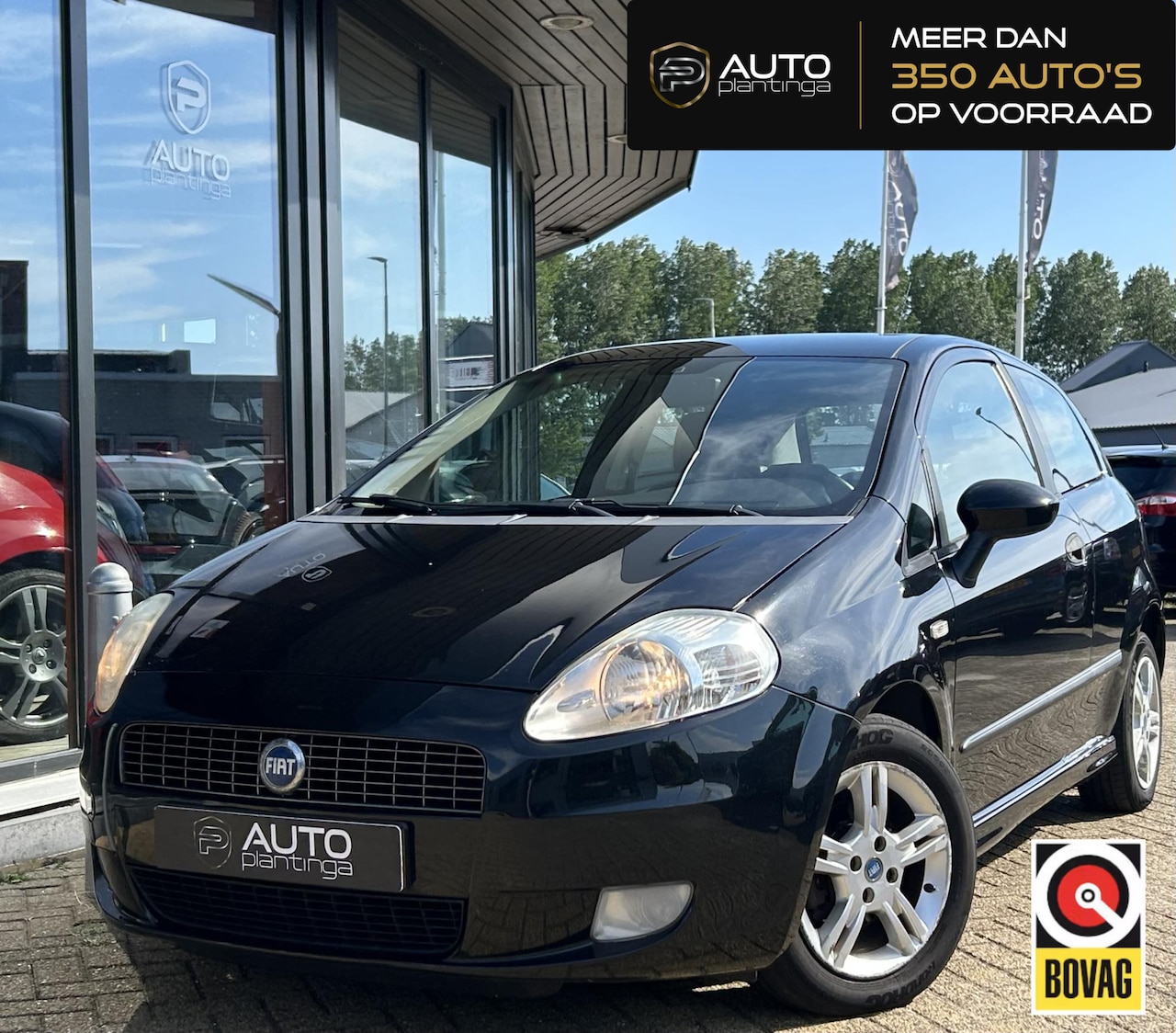 Fiat Grande Punto - 1.2 Active | Airco | Lichtmetalen Velgen | Nieuwe APK | NL AUTO | - AutoWereld.nl