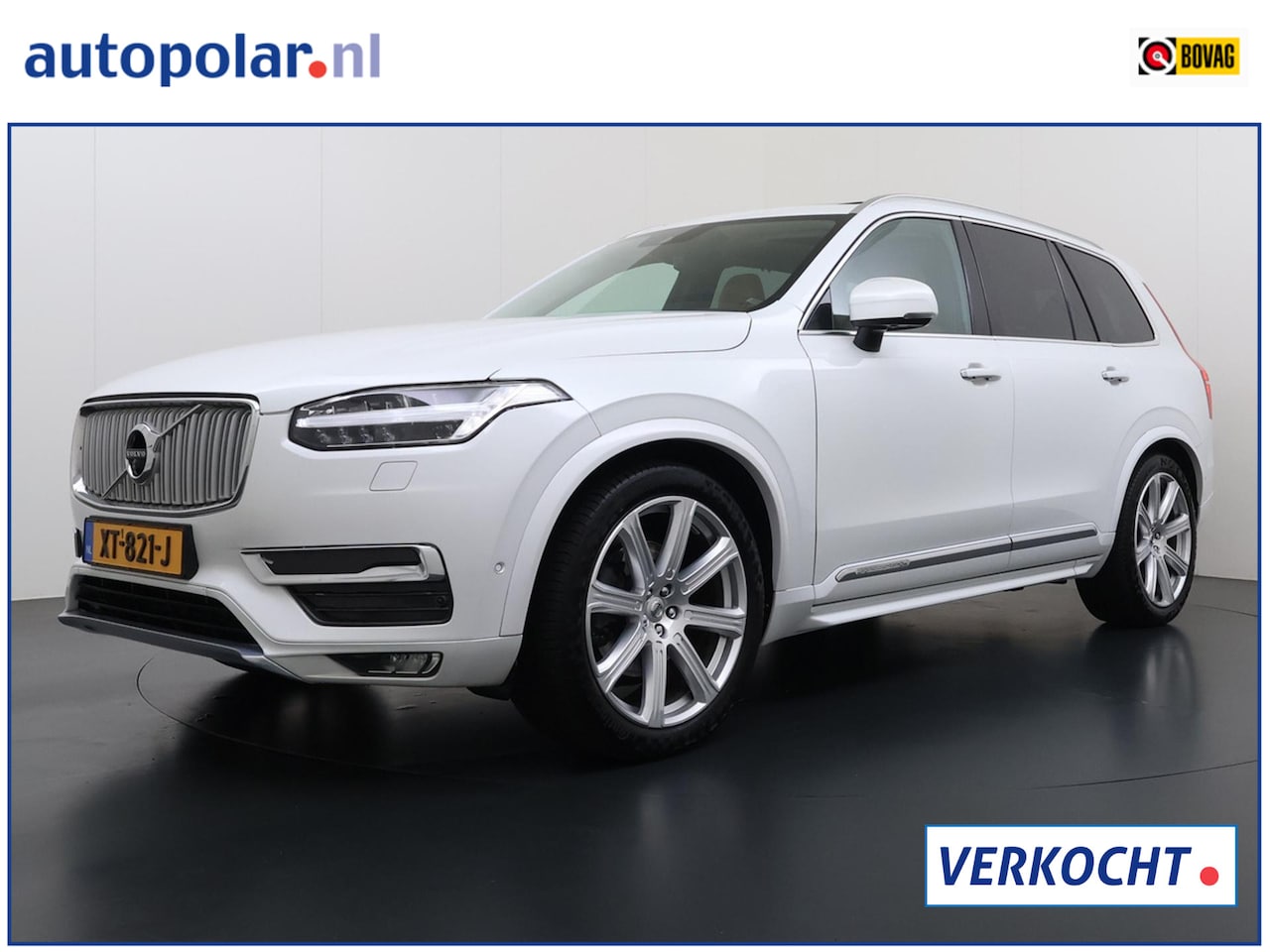 Volvo XC90 - 2.0 D5 AWD Inscription Luchtvering/Panodak/Trekhaak/ACC etc. - AutoWereld.nl