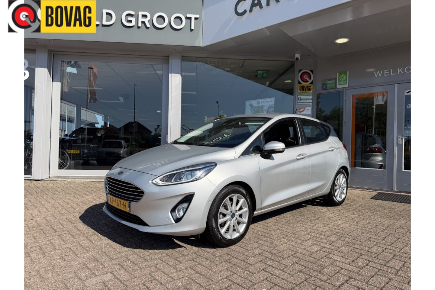 Ford Fiesta - 1.0 EcoB. Titanium | Cruise | Airco | Carplay | Camera A. - AutoWereld.nl