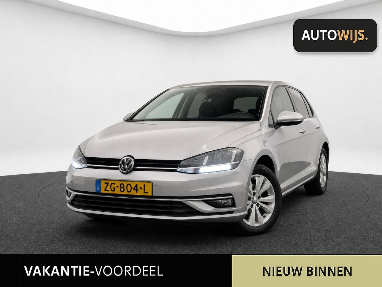 Volkswagen Golf - 1.0 TSI Comfortline|AUT|NAVI|MF-STUUR|ACC|NL AUTO|GOED ONDERHOUDEN - AutoWereld.nl