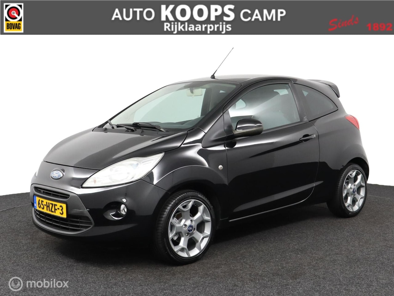 Ford Ka - 1.2 Titanium | Elek. Pakket | Airco | Lichtmetaal | Spoiler | - AutoWereld.nl