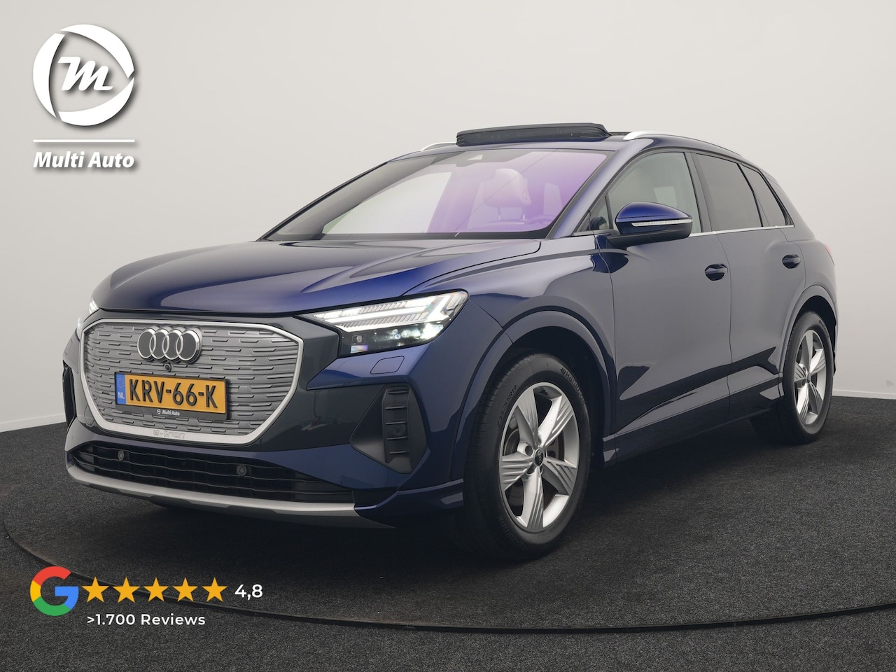 Audi Q4 e-tron - 55 Quattro Advanced edition 82 kWh 340pk | Panodak | Adaptive Cruise | Head Up | Sonos Aud - AutoWereld.nl