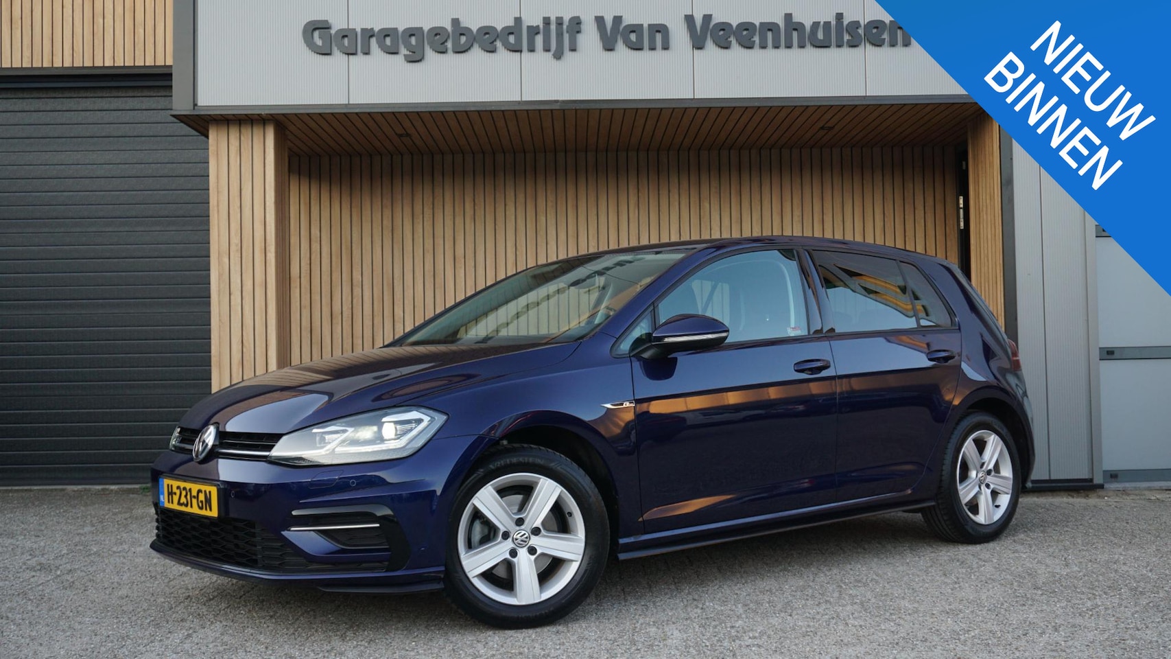 Volkswagen Golf - 1.5 150pk TSI R-line & Highline Clima Led pdc Navi stoelverw *147470km* 16 inch LM *Nette - AutoWereld.nl