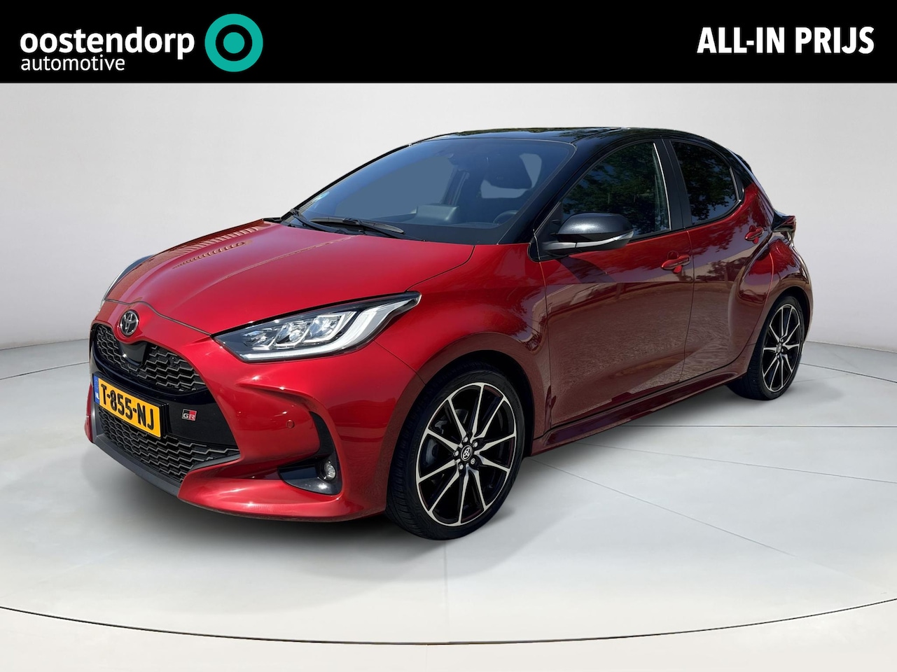 Toyota Yaris - 1.5 Hybrid GR Sport **TREKHAAK/ DODEHOEK DETECTIE/ STOELVERWARMING** - AutoWereld.nl
