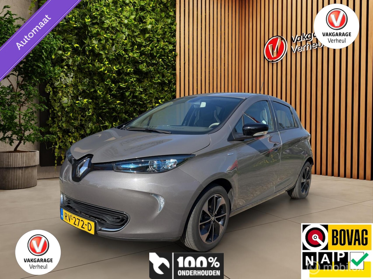 Renault Zoe - R90 Intens 41 kWh (ex Accu) ✅Boekjes ✅Nap - AutoWereld.nl