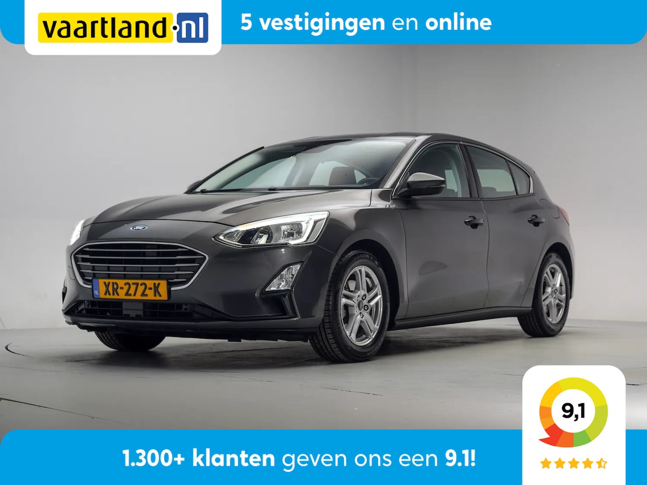 Ford Focus - 1.0 EcoBoost Trend Business [ Navi PDC Trekhaak Carplay ] - AutoWereld.nl