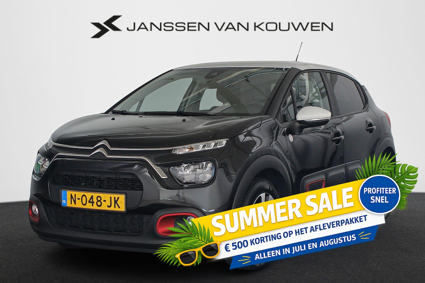 Citroën C3 - 1.2 PureTech C-Series Apple CarPlay Parkeersensoren Climate Control - AutoWereld.nl