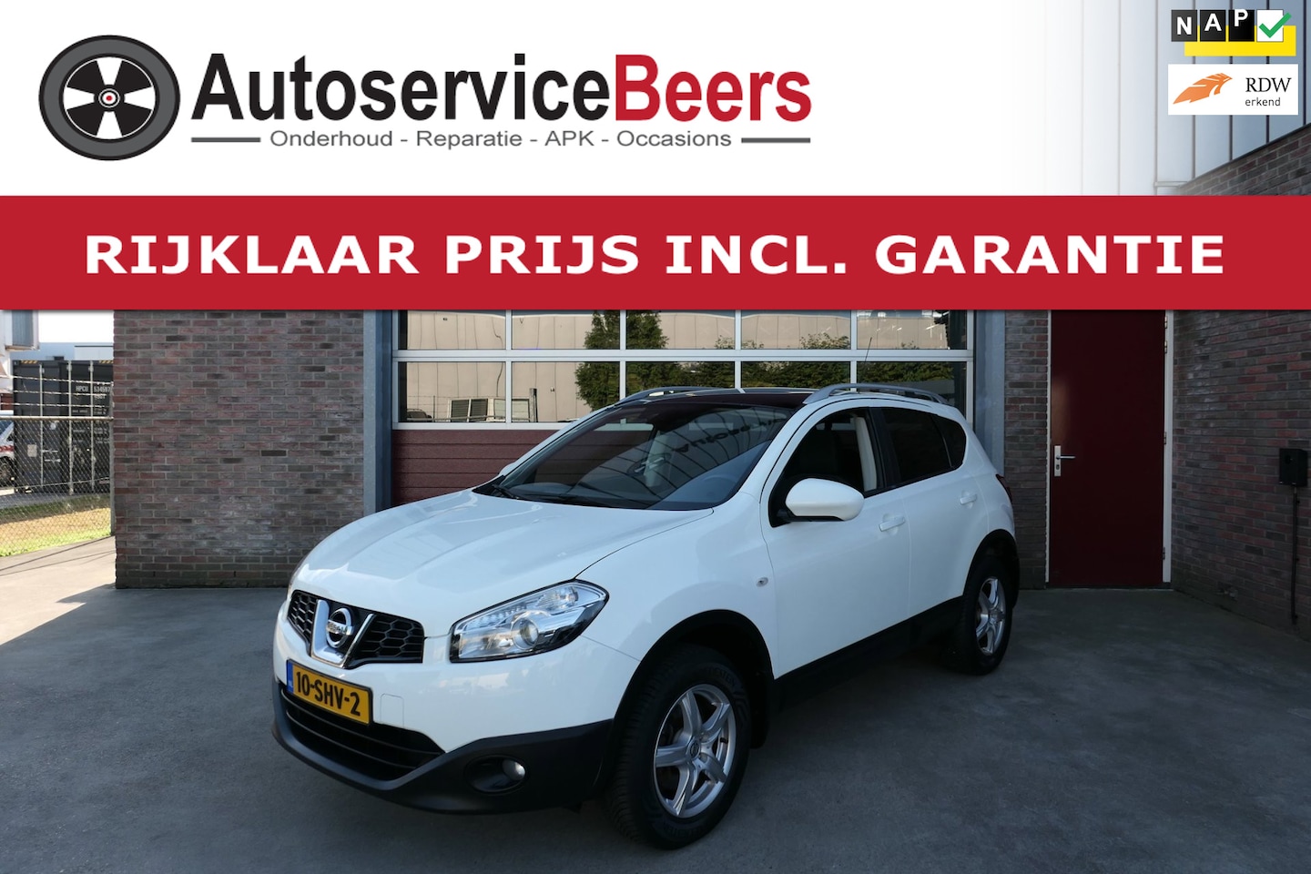 Nissan Qashqai - 1.6 Connect Edition 1.6 Connect Edition, Camera, trekhaak, Panodak, Climate, Rijklaarprijs incl. garantie. - AutoWereld.nl