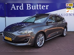 Ford Focus Wagon - 1.5 EcoBoost 150PK Vignale+Led+Volleder+Navigatie+Pano-dak+Camera+BO-Sound+18"LMV = ORIG/N