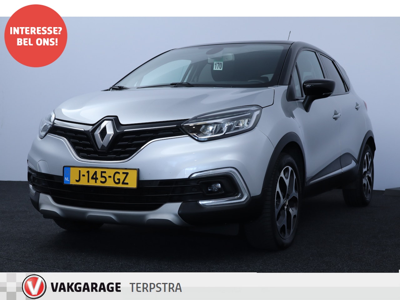 Renault Captur - 0.9 TCe Intens/ PANORAMA-DAK/ Camera/ Two-Tone/ LED Koplampen/ Half-Leder/ Android Auto/ K - AutoWereld.nl
