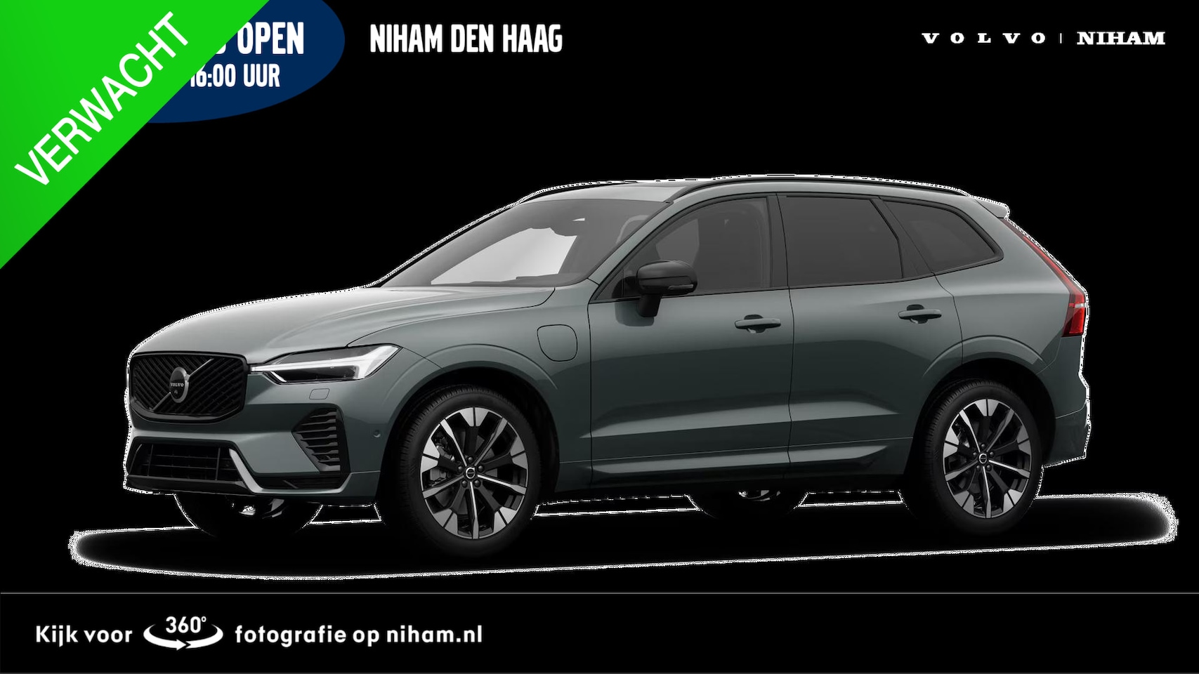 Volvo XC60 - II T6 PLUG-IN HYBRID AWD ULTRA DARK -PANO.DAK|HARMAN/KARDON|LUCHTVERING|360°CAM|HEAD-UP DI - AutoWereld.nl
