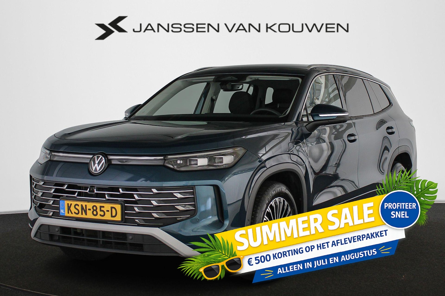 Volkswagen Tayron - 1.5 eHybrid Elegance Trekhaak Stoelverwarming 360-Camera CarPlay - AutoWereld.nl