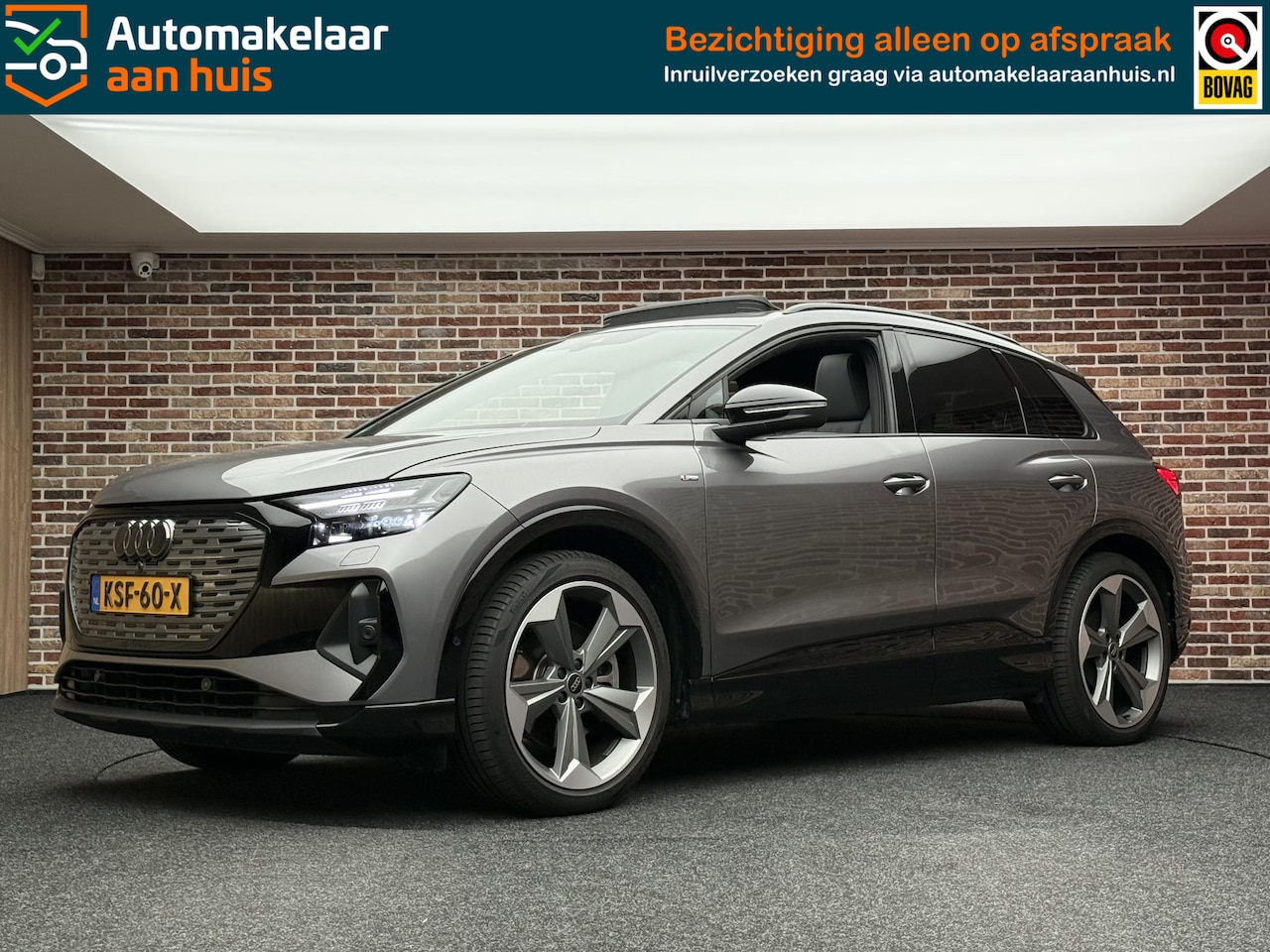 Audi Q4 e-tron - 50 quattro Launch edition S Competition 77 kWh | Pano | - AutoWereld.nl