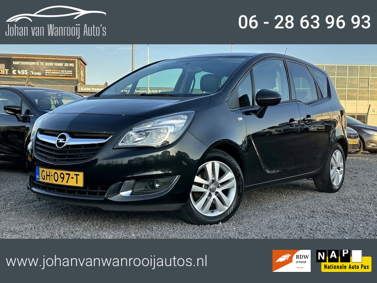 Opel Meriva - 1.4 Turbo Design Edition/AIRCO/NAVI - AutoWereld.nl