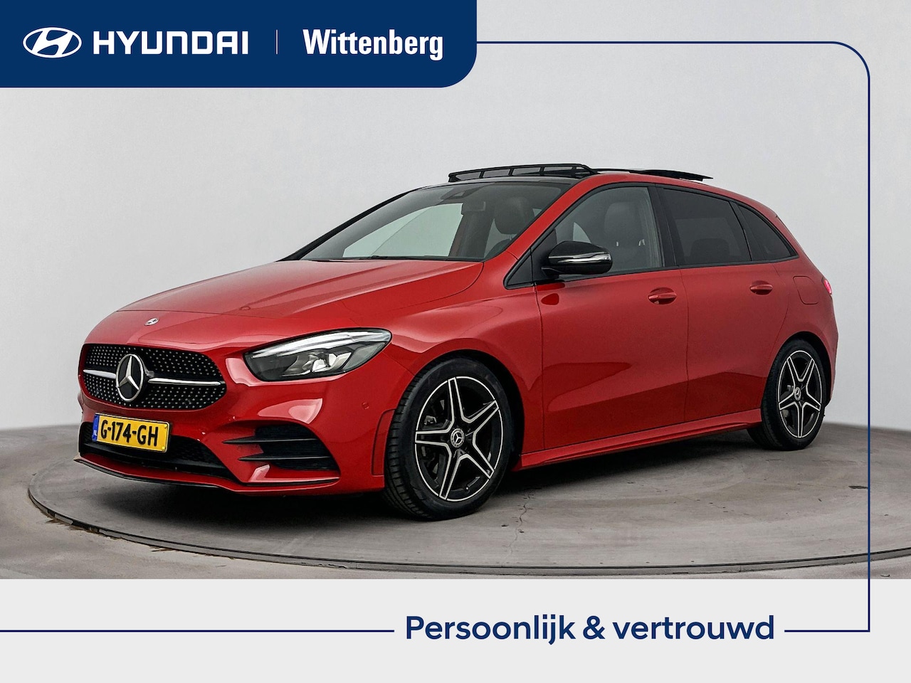 Mercedes-Benz B-klasse - 180 Business Solution AMG | Schuif/kanteldak | Achteruitrij camera | Cruise control | Stoe - AutoWereld.nl