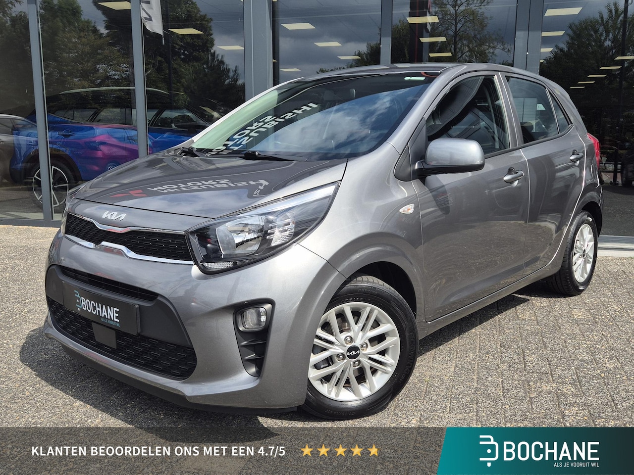 Kia Picanto - 1.0 DPi DynamicLine | AppleCarplay/AndroidAuto | Camera | Automaat | - AutoWereld.nl