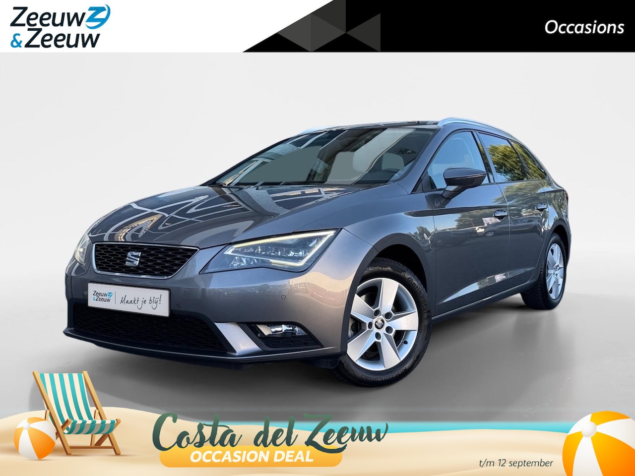 SEAT Leon ST - 1.2 TSI Style First Edition AUTOMAAT | TREKHAAK | CRUISE/CLIMATE CONTROL | 12 MAANDEN GARA - AutoWereld.nl