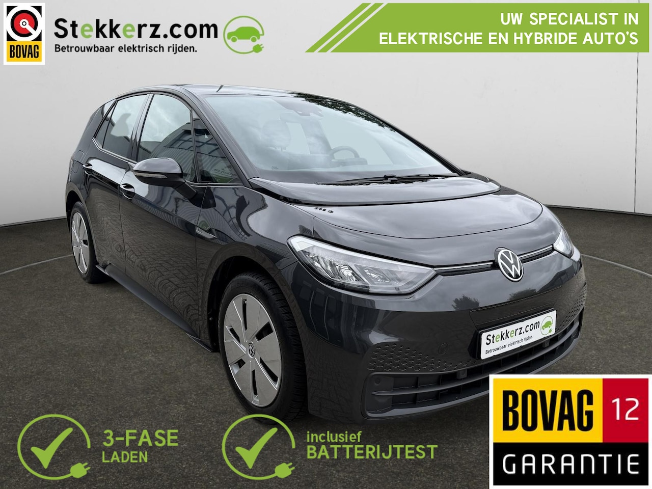 Volkswagen ID.3 - Pro 58 kWh All-in prijs incl. 12 mnd. Bovag Garantie - AutoWereld.nl