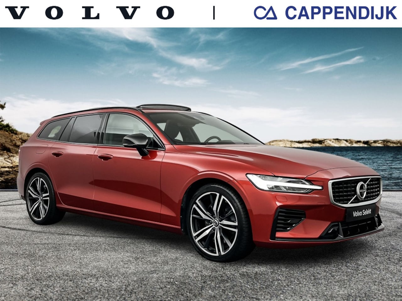Volvo V60 - T8 390PK Recharge R-Design| Pano| 360Camera| HUD| Adap.Cruise - AutoWereld.nl