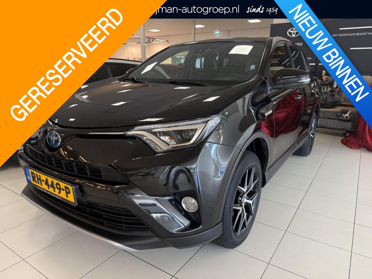 Toyota RAV4 - 2.5 Hybrid Style NL Auto, 1e eigenaar, met CARPLAY, dealeronderhouden en in zeer nette sta - AutoWereld.nl