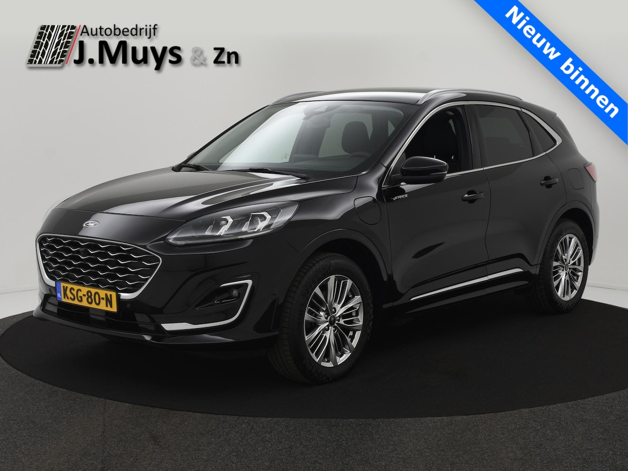 Ford Kuga - 2.5 PHEV Vignale TREKH|MEMORYSTOEL|ACC|BLIS|WINTERPACK|HEAD-UP|LEER|CAMERA|B&O - AutoWereld.nl