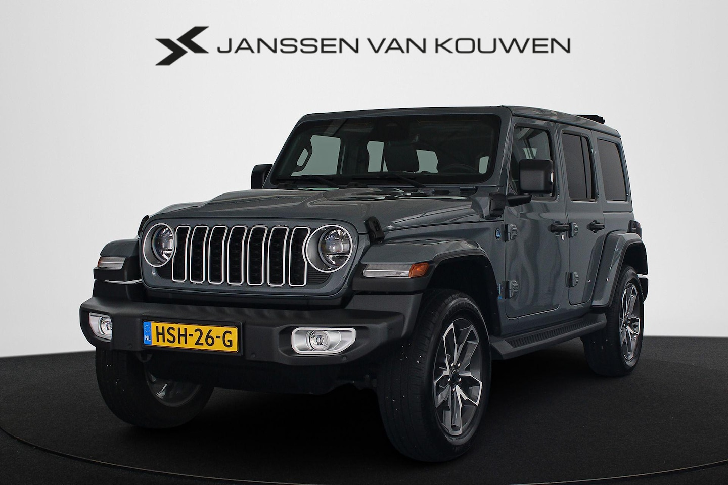 Jeep Wrangler Unlimited - 4xe 380 Sahara / Schuifdak / Facelift - AutoWereld.nl