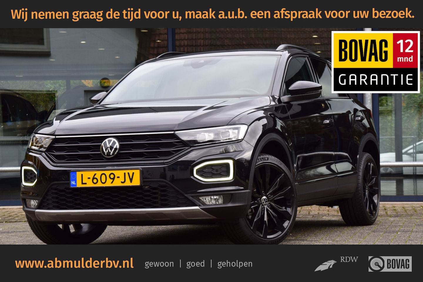 Volkswagen T-Roc - 1.5 TSI 150PK Sport DSG Automaat | BOVAG Garantie | Geen Import | Virtual Cockpit | Adapti - AutoWereld.nl