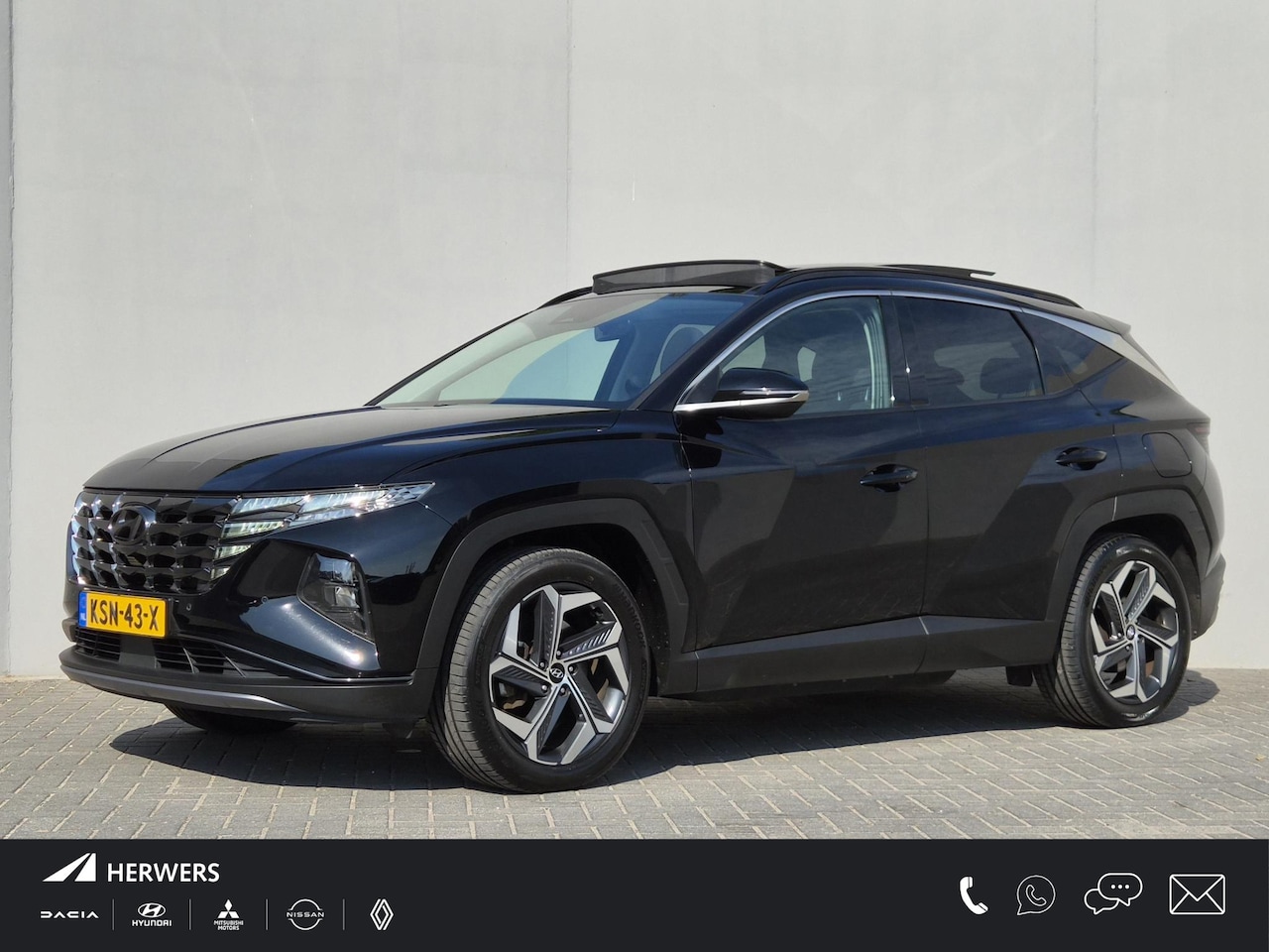 Hyundai Tucson - 1.6 T-GDI PHEV Comfort Smart Sky 4WD / Dealeronderhouden / Fabrieksgarantie tot 06-2027 / - AutoWereld.nl