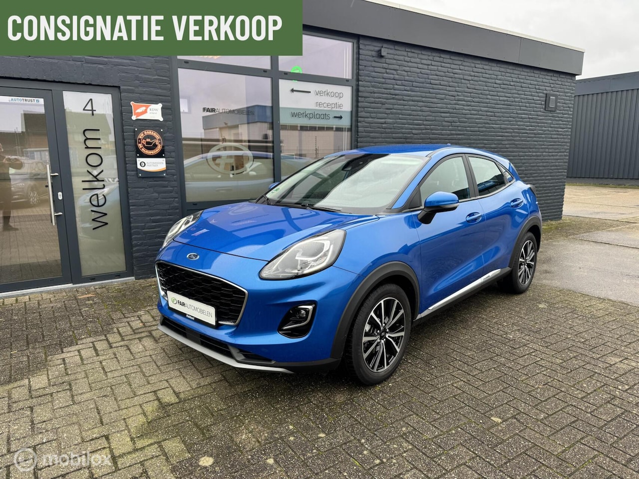 Ford Puma - 1.0 EcoBoost Hybrid Titanium X First Edition 1.0 EcoBoost Hybrid Titanium X First Edition - AutoWereld.nl