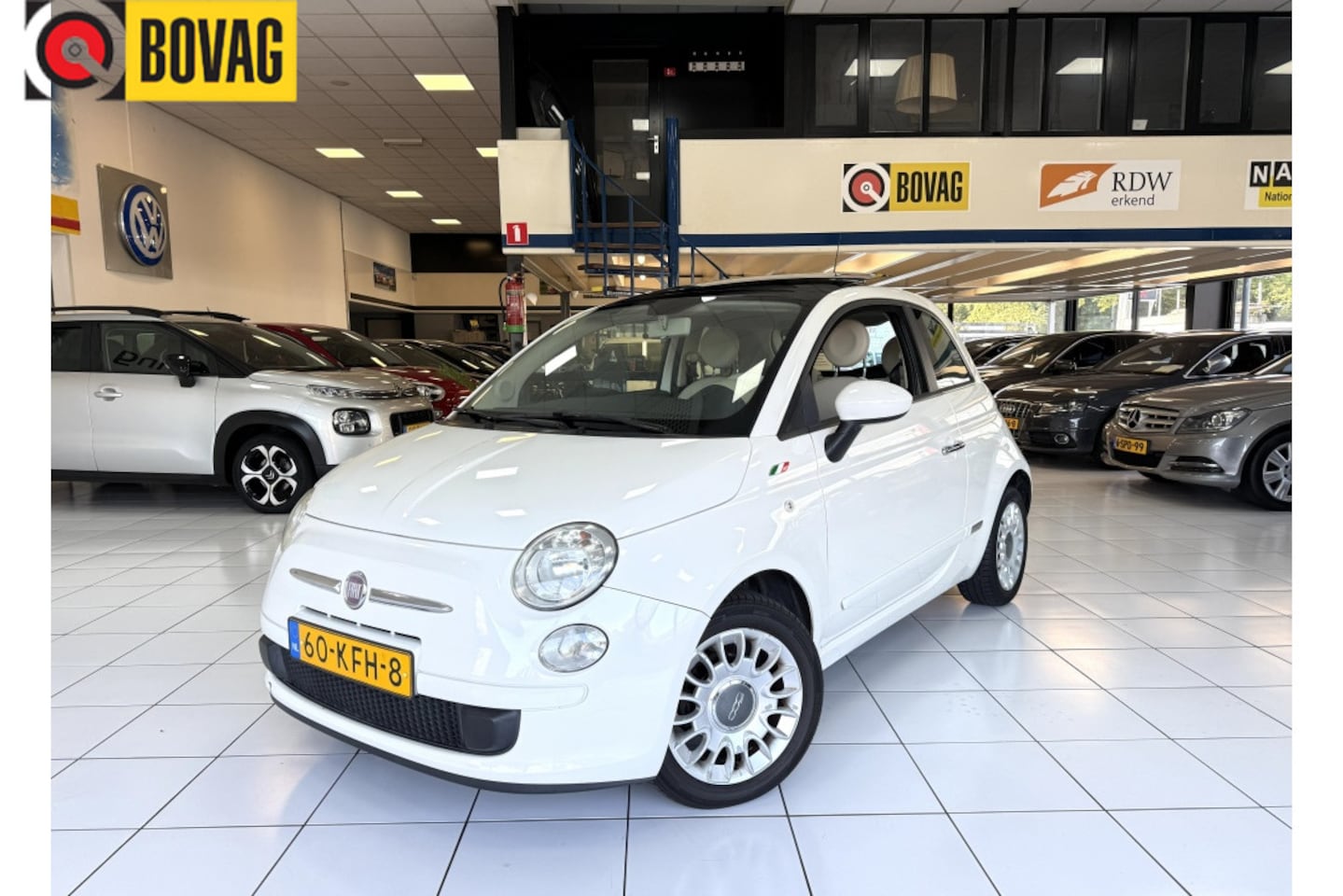 Fiat 500 - 1.2 Pop Bovag garantie Airco - AutoWereld.nl