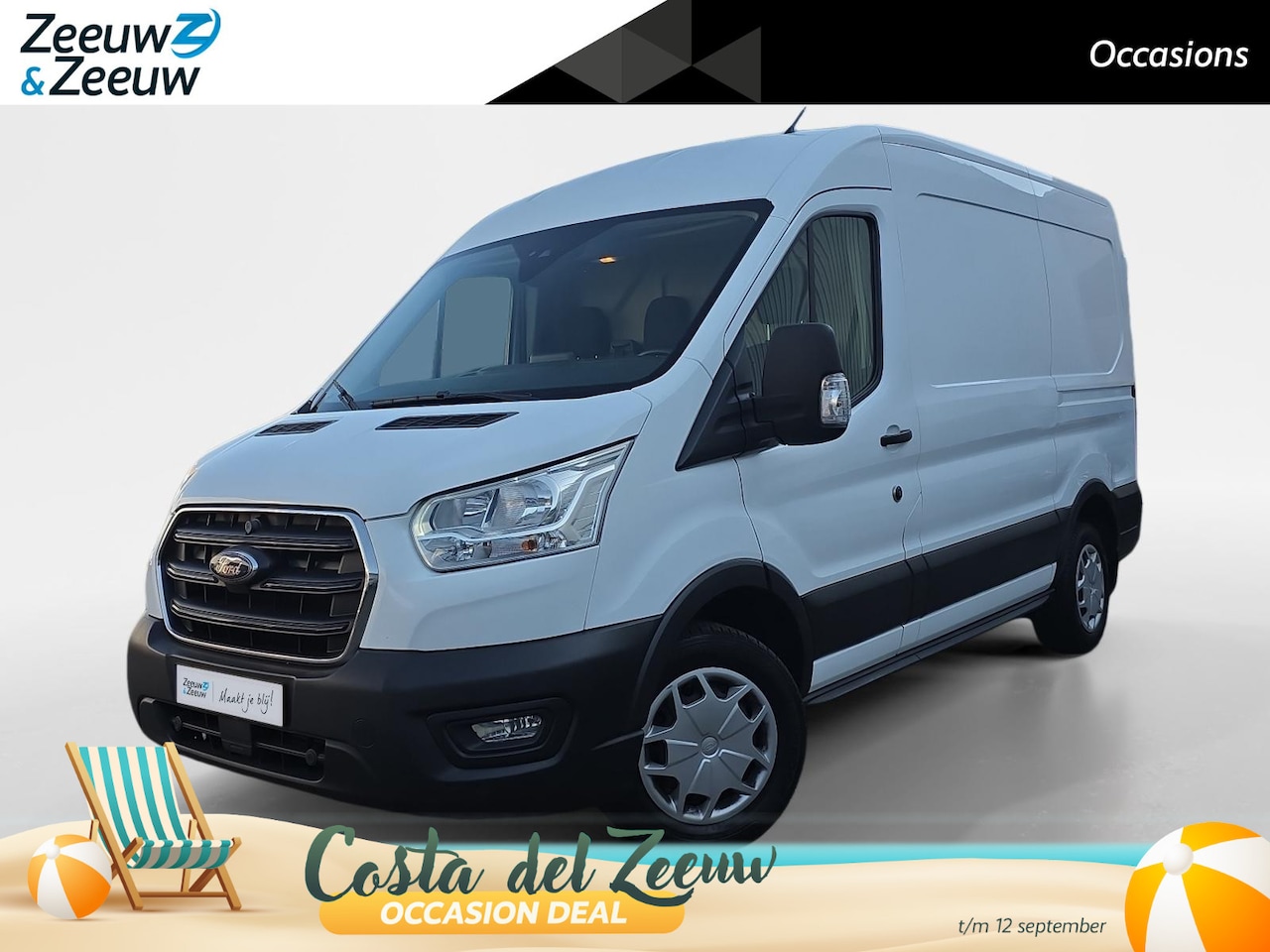 Ford Transit - 310 2.0 TDCI L2H2 Trend Automaat | 1e Eigenaar | Trekhaak | Android Auto/Apple Carplay | A - AutoWereld.nl