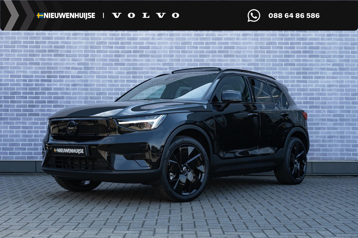 Volvo EX40 - Single Motor Extended Range Ultra Black Edition Europa | 82 kWh | Schuif-/Kanteldak | Harm - AutoWereld.nl