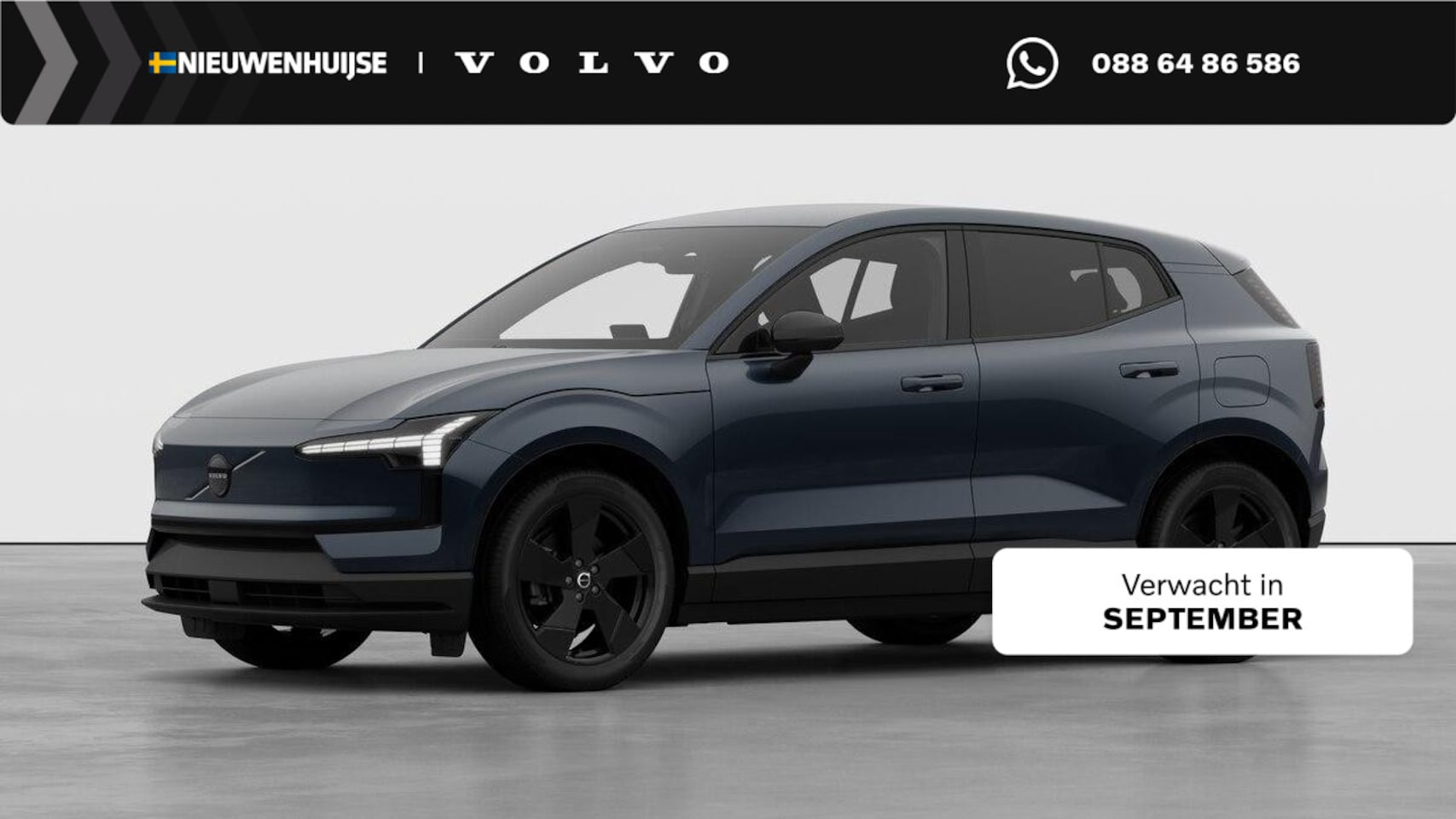 Volvo EX30 - P5 Long Range Plus Black Edition Europa 69 kWh | Harman Kardon Audio | Adaptieve Cruise Co - AutoWereld.nl