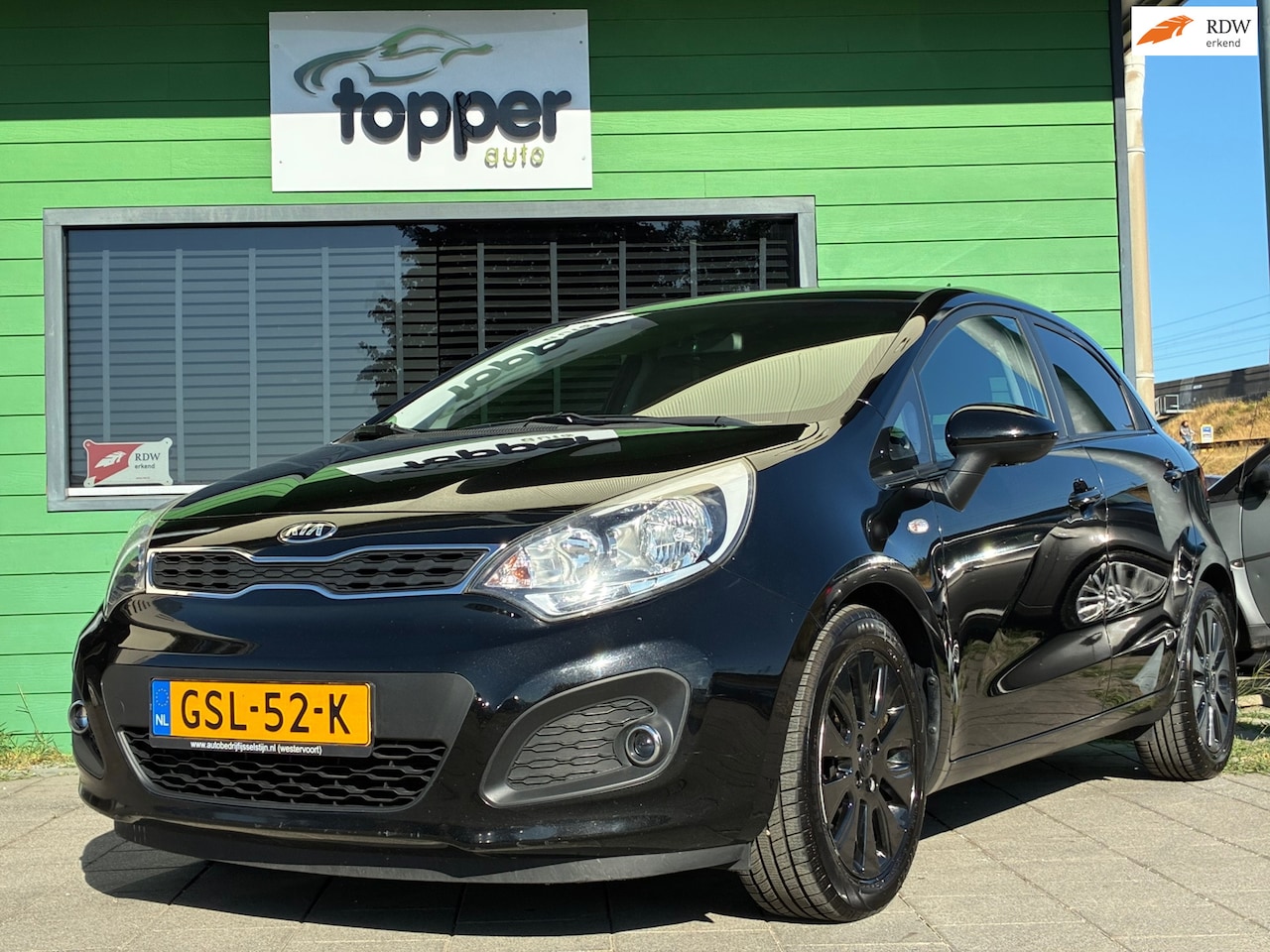 Kia Rio - 1.2 CVVT ComfortLine|1e Eigenaar|Climatronic|Elektr.ramen|Nieuwe APK|PDC| - AutoWereld.nl