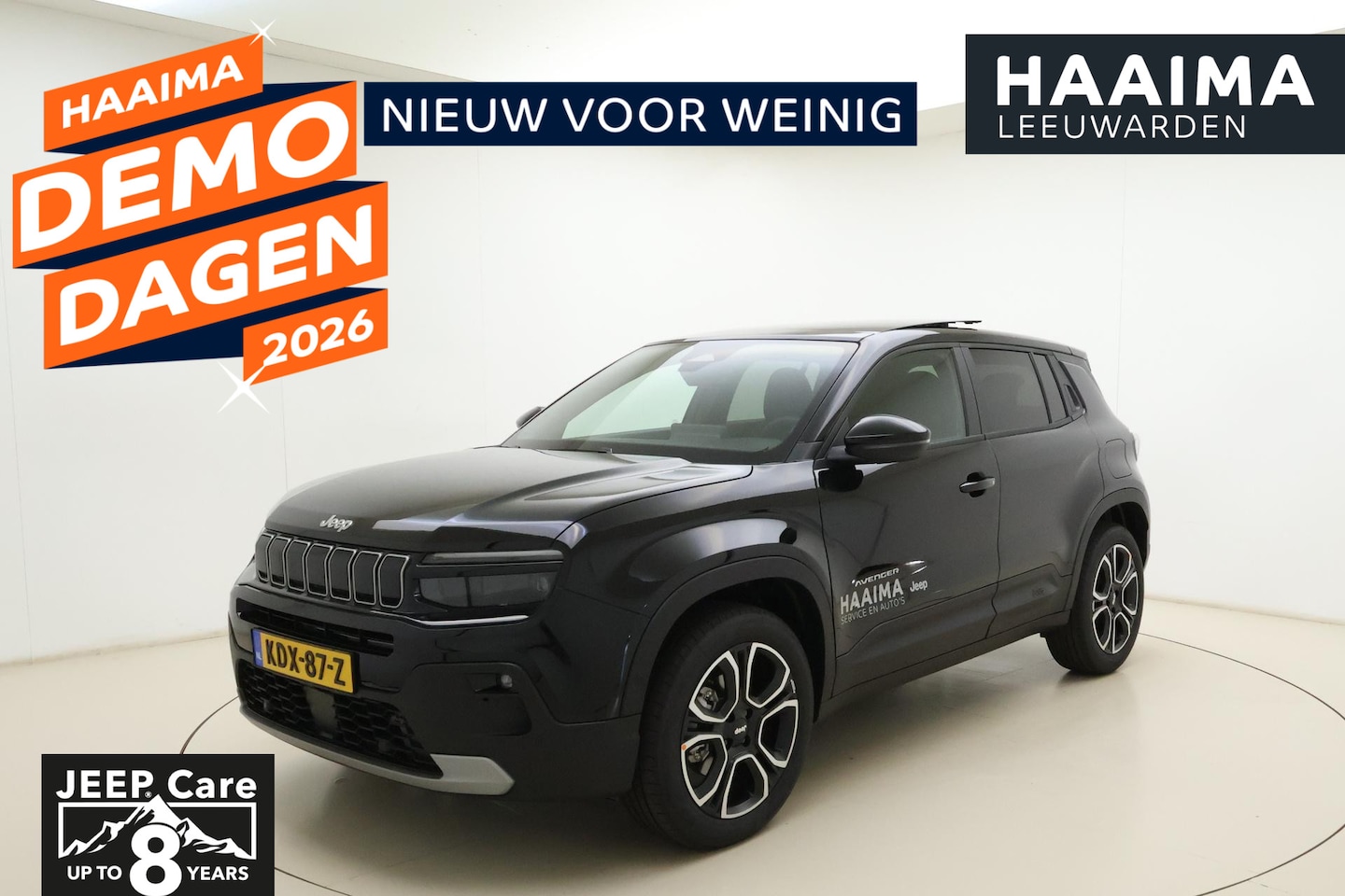 Jeep Avenger - 1.2 e-Hybrid Summit | Navigatie | Panoramadak | Elektrische achterklep | Adapt. Cruise con - AutoWereld.nl