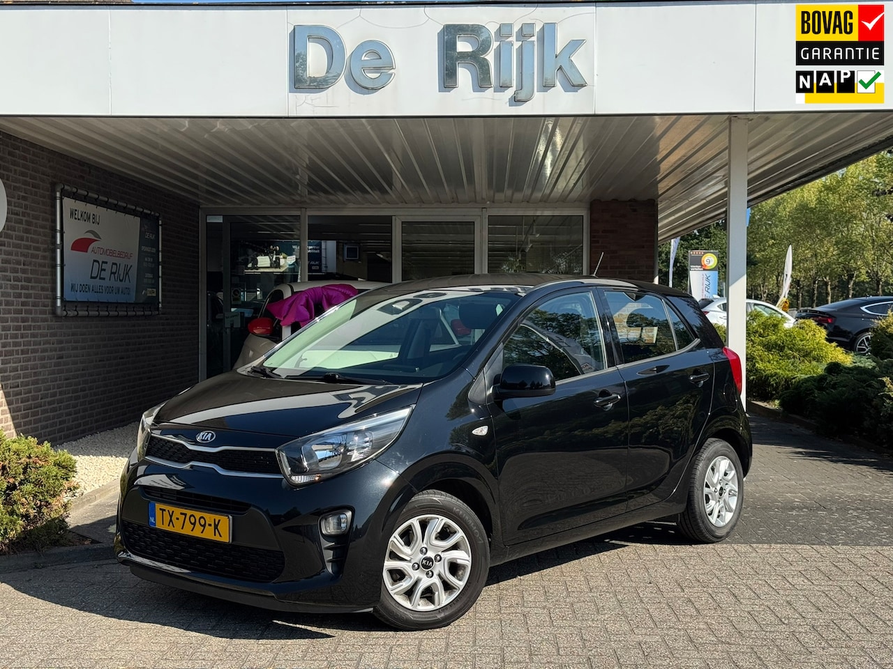 Kia Picanto - 1.0 CVVT EconomyPlusLine | 1e Eigenaar | Airco, Bluetooth, Radio, El. ramen | NAP | - AutoWereld.nl