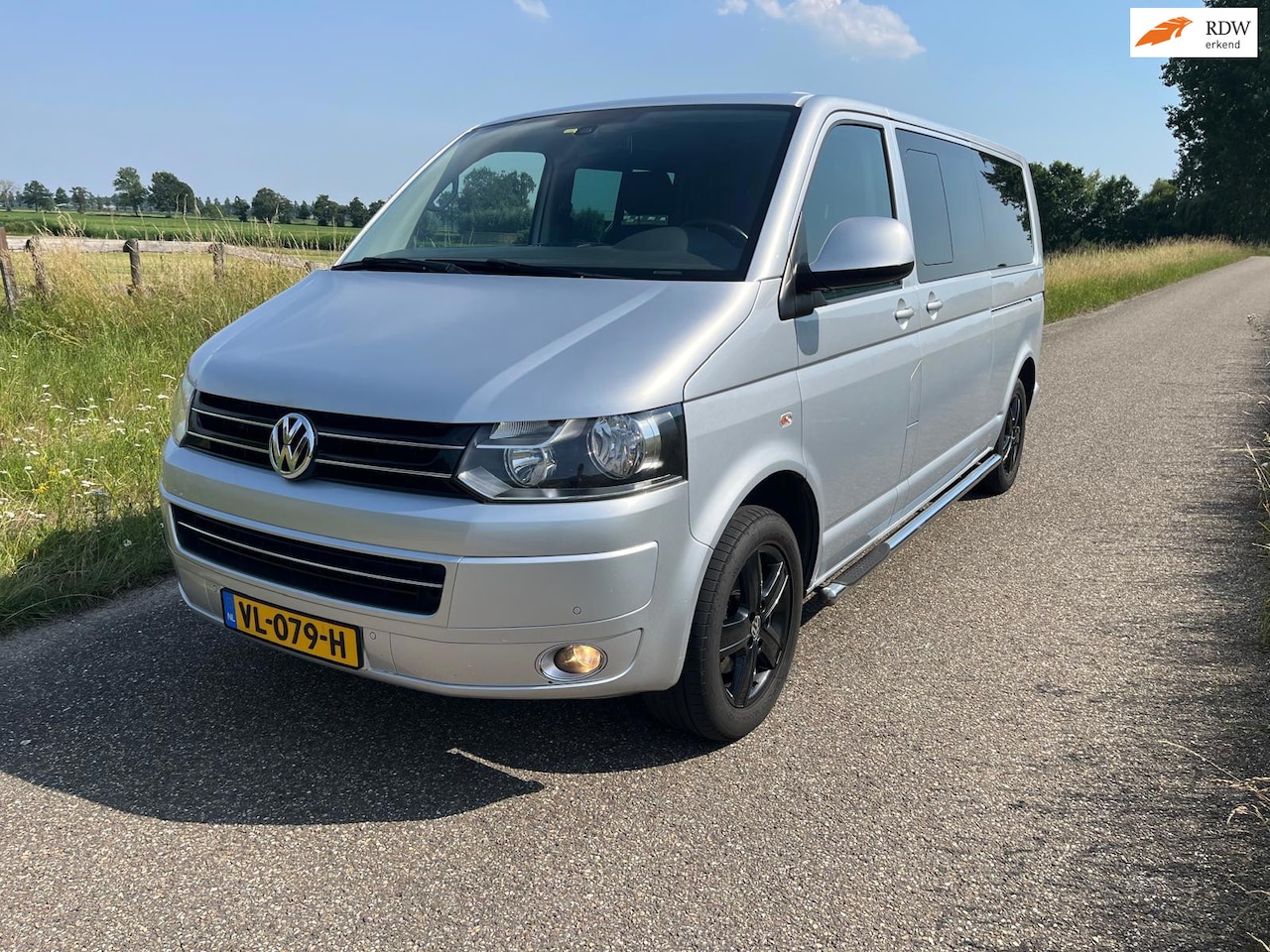 Volkswagen Transporter - 2.0 TDI BM L2H1 DC Automaat Leder Interieur - AutoWereld.nl
