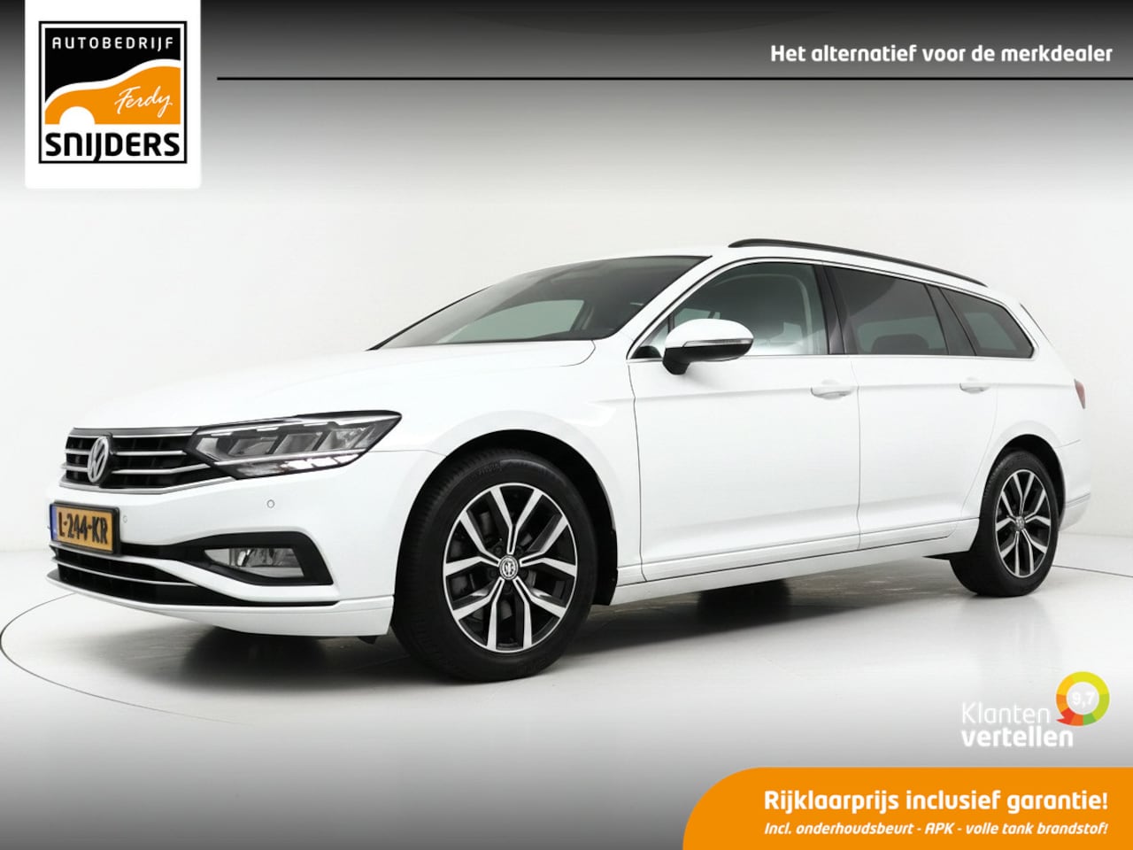 Volkswagen Passat Variant - 1.6 TDI Comfort Business | Camera | NAVI | Apple Car Play | DAB+ | Keyless - RIJKLAAR + BO - AutoWereld.nl