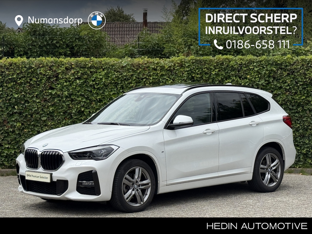 BMW X1 - sDrive18i | M-Sport | Panorama | Head-Up | ACC | HiFi | Getint Glas - AutoWereld.nl