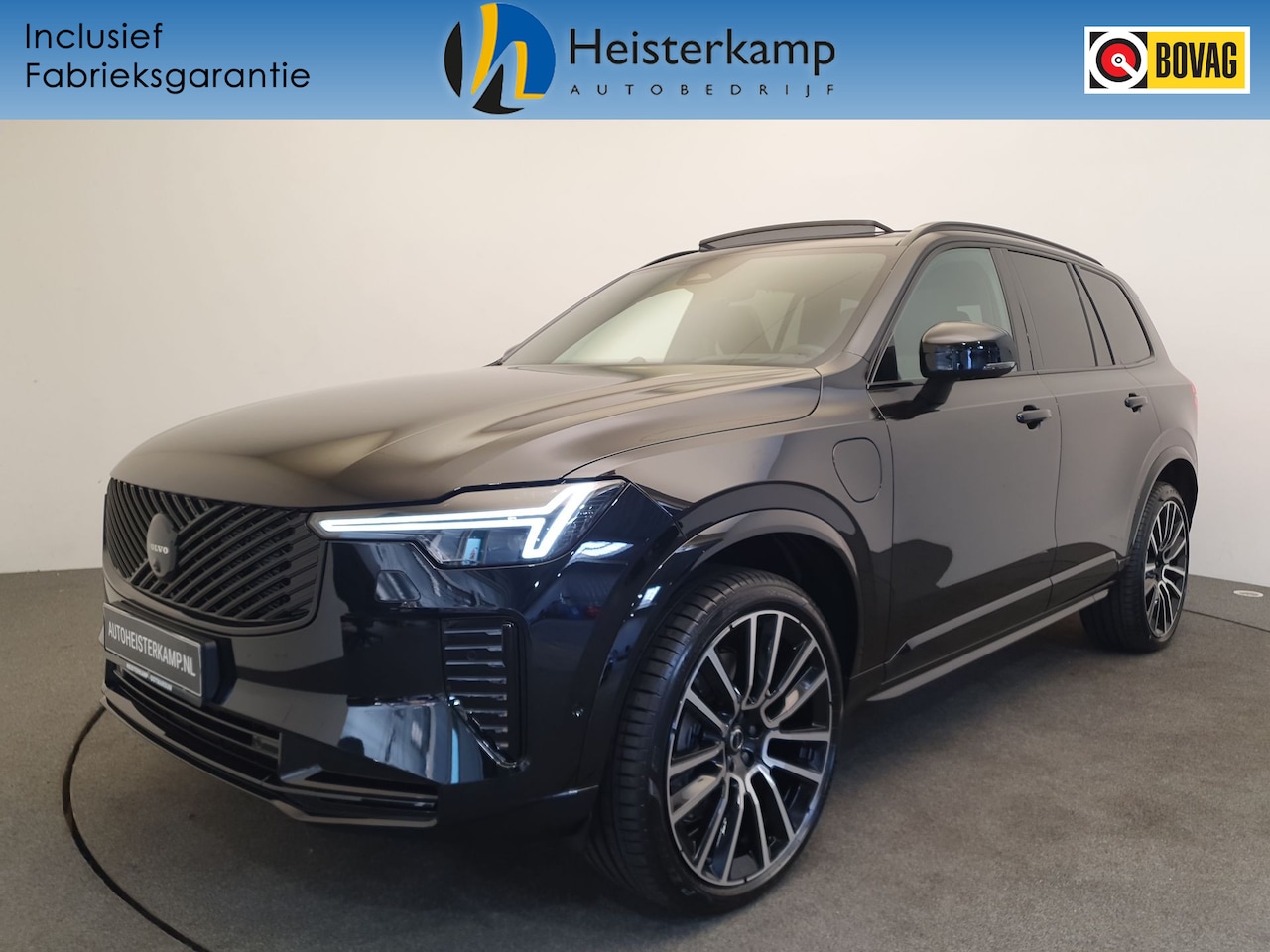 Volvo XC90 - 2.0 T8 Plug-in hybrid AWD Ultra Black Ed. Exec. Luchtvering, Trekhaak, Bowers & Wilkins, M - AutoWereld.nl