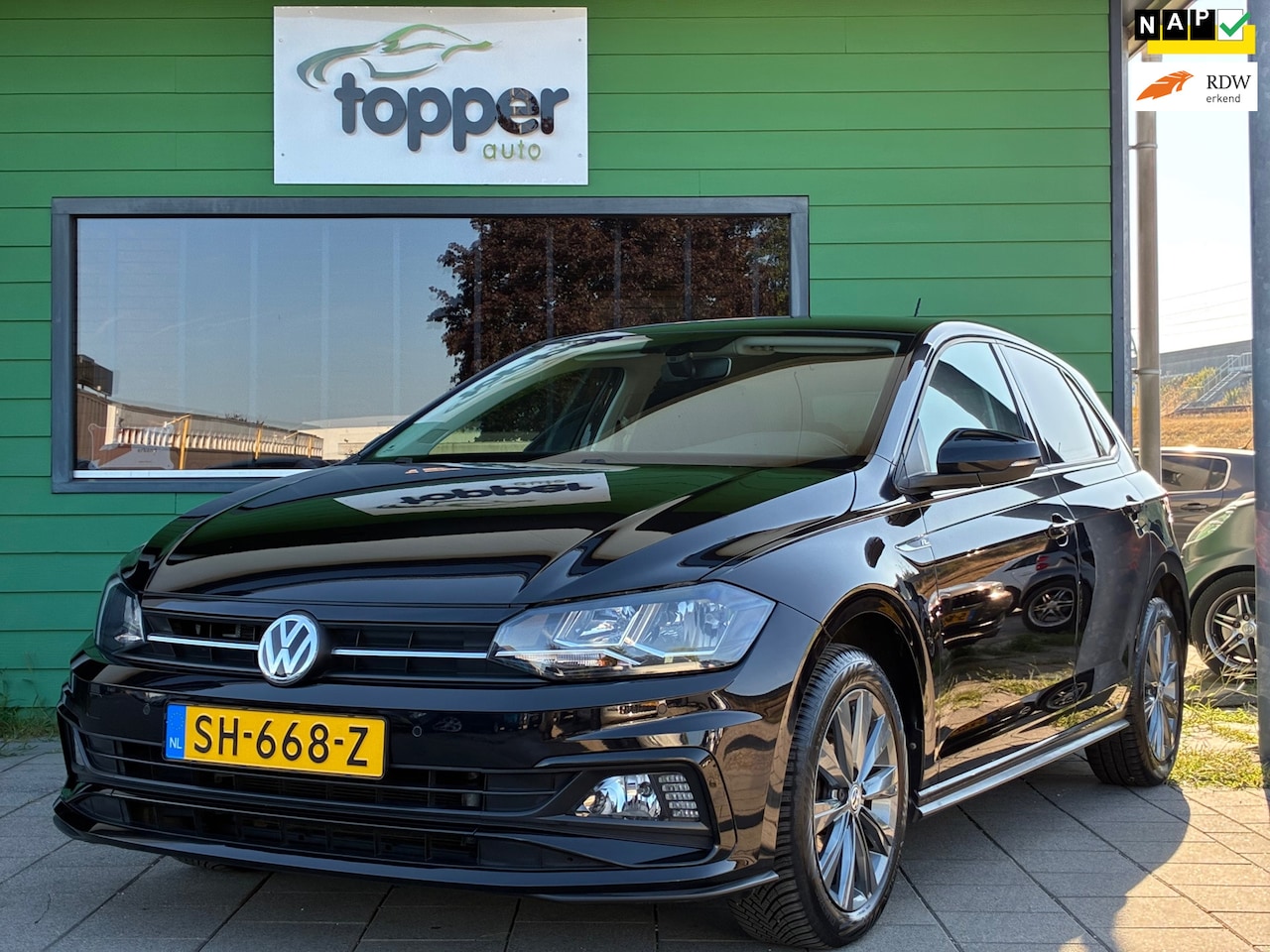 Volkswagen Polo - 1.0 TSI Comfort R-Line|Navigatie|Virtual Cockpit|Climatronic|CruiseControl|PDC|NAP|Dealer - AutoWereld.nl