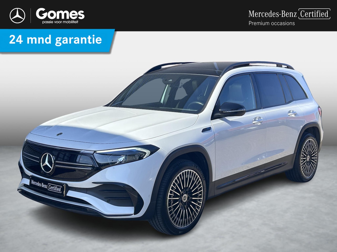 Mercedes-Benz EQB - 300 4MATIC AMG Line 7p. 67 kWh | Panoramadak | Apple Carplay & Android Auto | Cruise Contr - AutoWereld.nl