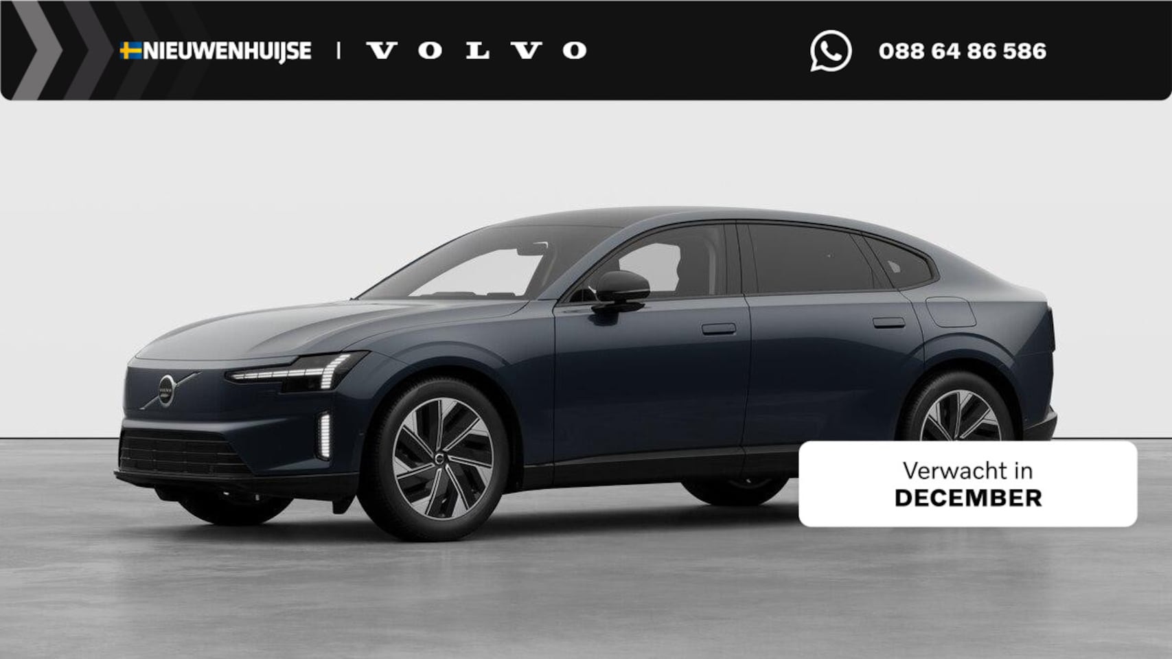 Volvo ES90 - Single Motor Ext. R. Plus Business Edition 92 kWh Head-up Display | Verwarmde + Geventilee - AutoWereld.nl