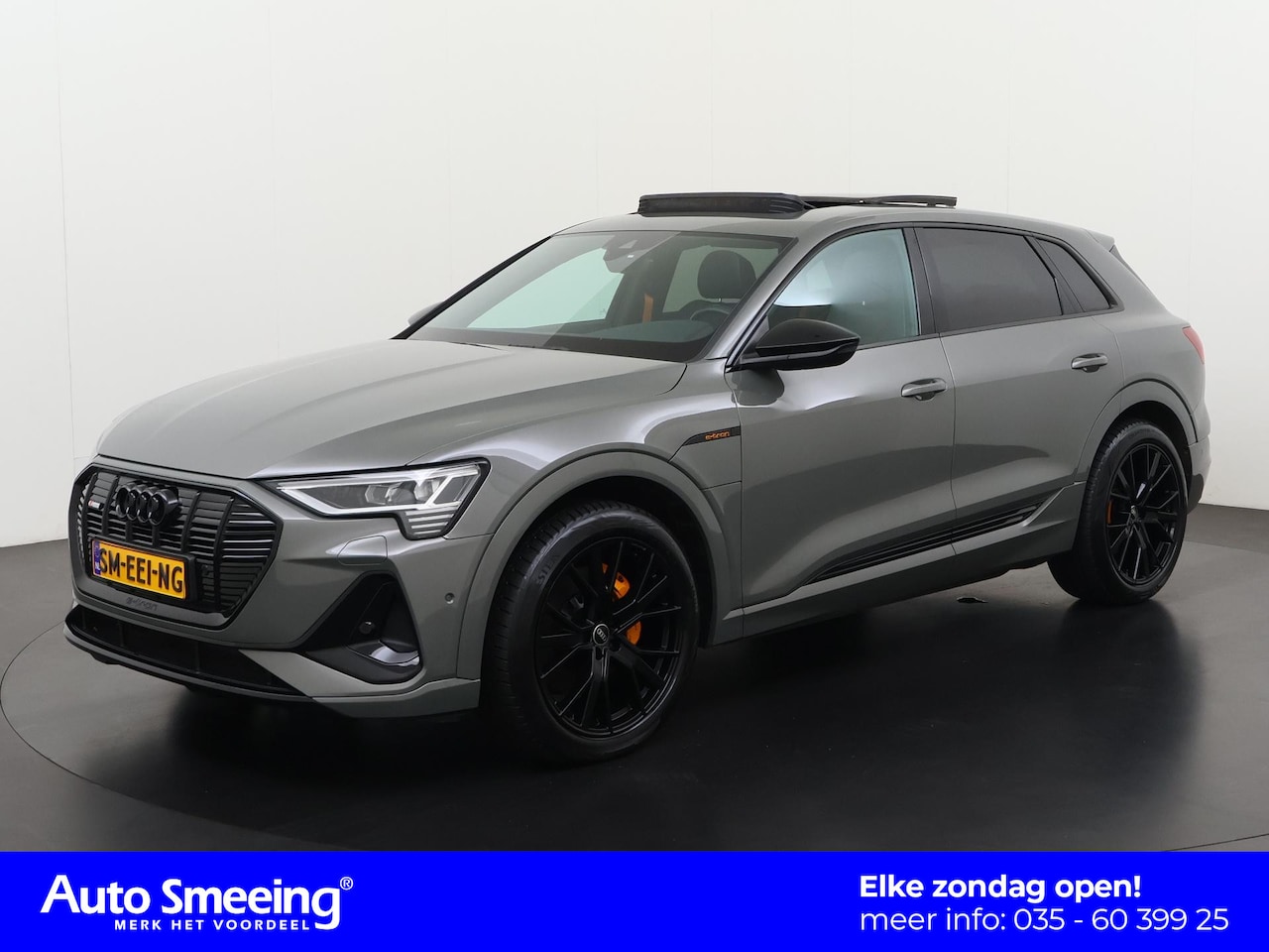 Audi e-tron - 55 quattro S-Line Black Edition 95 kWh | Panoramadak | Bang&Olufsen | Zondag Open! - AutoWereld.nl